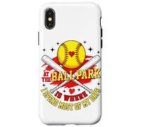 C'est au stade de baseball que je passe la plupart de mes journées Coque pour iPhone X/XS