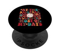 C'est au stade de baseball que je passe la plupart de mes journées PopSockets PopGrip Adhésif