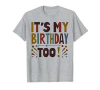 C'est aussi mon anniversaire, 2025 Twins Tripplets, anniversaire amusant T-Shirt
