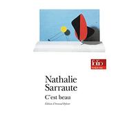 Nathalie Sarraute – C'est beau – Théâtre – Poche – Gallimard