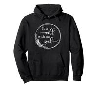 C'est Bien avec Mon âme Christian Pretty Vintage Floral Sweat à Capuche