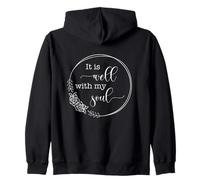 C'est Bien avec Mon âme Christian Pretty Vintage Floral Sweat à Capuche