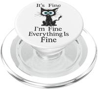 C'est Bien, Je Vais Bien, Tout va Bien, Conception de Chat PopSockets PopGrip pour MagSafe