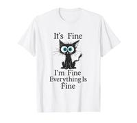 C'est Bien, Je Vais Bien, Tout va Bien, Conception de Chat T-Shirt Graphique avec Valeur