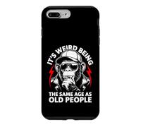 C'est Bizarre d'avoir Le même âge Que Les Personnes âgées Gorilla Humour Coque pour iPhone 7 Plus/8 Plus