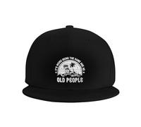 C'est Bizarre D'Avoir Le Même Âge Que Les Personnes Âgées Unisexe Chapeaux Pare-Soleil Respirant Casquette Hip Hop Anti-UV Casquette De Baseball pour Trucker Pêche Adulte