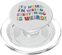 C'est Bizarre, Je suis Bizarre Inspiration Motivation PopSockets PopGrip pour MagSafe