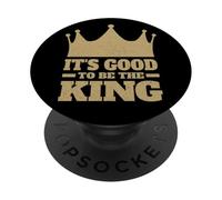 C'est Bon d'être Le Roi PopSockets PopGrip Adhésif