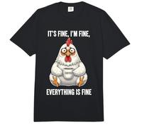 C'est Bon, Je suis Fine, Coffee Chick Comfort Colors Adult Heavyweight T-Shirt