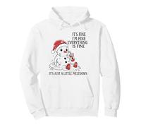 C'est Bon, Je Vais Bien, C'est Juste Un Petit Noël en Pleine Crise Sweat à Capuche