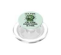 C'est Bon, Je Vais Bien, Tout va Bien, Alien Monster Meme PopSockets PopGrip pour MagSafe