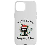 C'est Bon, Je Vais Bien, Tout va Bien, Chat drôle, Noël Coque pour iPhone 15 Plus