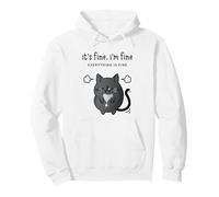 C'est Bon, Je Vais Bien, Tout va Bien. Chat drôle. Sweat à Capuche