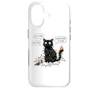 C'est Bon, Je Vais Bien, Tout va Bien, Christmas Funny Cat Coque pour iPhone 17