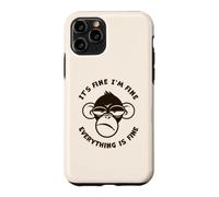 C'est Bon, Je Vais Bien, Tout va Bien, drôle, Singe Fou Coque pour iPhone 11 Pro