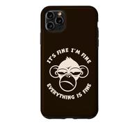 C'est Bon, Je Vais Bien, Tout va Bien, drôle, Singe Fou Coque pour iPhone 11 Pro Max