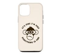 C'est Bon, Je Vais Bien, Tout va Bien, drôle, Singe Fou Coque pour iPhone 12/12 Pro