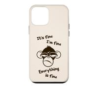 C'est Bon, Je Vais Bien, Tout va Bien, drôle, Singe Fou Coque pour iPhone 12 Mini