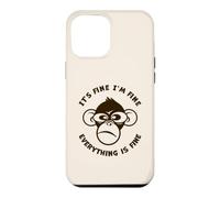 C'est Bon, Je Vais Bien, Tout va Bien, drôle, Singe Fou Coque pour iPhone 12 Pro Max
