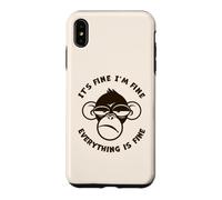 C'est Bon, Je Vais Bien, Tout va Bien, drôle, Singe Fou Coque pour iPhone XS Max