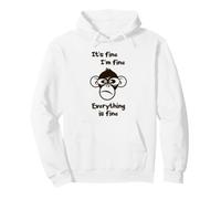 C'est Bon, Je Vais Bien, Tout va Bien, drôle, Singe Fou Sweat à Capuche