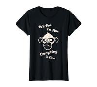 C'est Bon, Je Vais Bien, Tout va Bien, drôle, Singe Fou T-Shirt Graphique avec Valeur