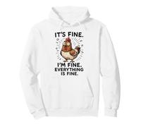 C'est Bon, Je Vais Bien, Tout va Bien, Funny Meme Chicken Sweat à Capuche