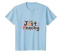 C'est Bon, Je Vais Bien, Tout va Bien, Juste Peachy T-Shirt, Enfant, Bleu Céleste, 2 Ans