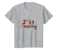 C'est Bon, Je Vais Bien, Tout va Bien, Juste Peachy T-Shirt, Enfant, Gris Chiné, 2 Ans