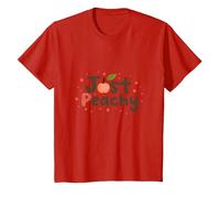 C'est Bon, Je Vais Bien, Tout va Bien, Juste Peachy T-Shirt, Enfant, Rouge, 8 Ans