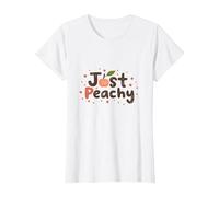 C'est Bon, Je Vais Bien, Tout va Bien, Juste Peachy T-Shirt, Femme, Blanc, XS