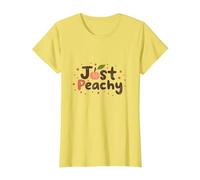 C'est Bon, Je Vais Bien, Tout va Bien, Juste Peachy T-Shirt, Femme, Citron, S