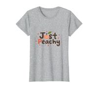 C'est Bon, Je Vais Bien, Tout va Bien, Juste Peachy T-Shirt, Femme, Gris Chiné, XL