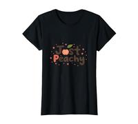 C'est Bon, Je Vais Bien, Tout va Bien, Juste Peachy T-Shirt, Femme, Noir, XS