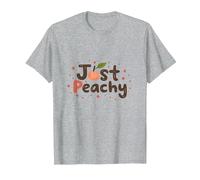 C'est Bon, Je Vais Bien, Tout va Bien, Juste Peachy T-Shirt, Homme, Gris Chiné, L