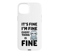 C'est Bon, Je Vais Bien, Tout va Bien Meme Funny Sloth Coque pour iPhone 15 Plus