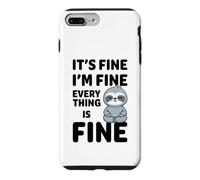 C'est Bon, Je Vais Bien, Tout va Bien Meme Funny Sloth Coque pour iPhone 7 Plus/8 Plus