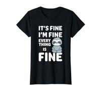 C'est Bon, Je Vais Bien, Tout va Bien Meme Funny Sloth T-Shirt Graphique avec Valeur