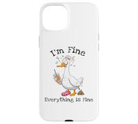C'est Bon - Je Vais Bien - Tout va Bien - Silly Goose Coque pour iPhone 15 Plus