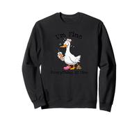 C'est Bon - Je Vais Bien - Tout va Bien - Silly Goose Sweatshirt