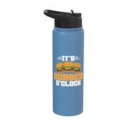 C'est Burger O Clock Burger Stainless Steel Insulated Water Bottle
