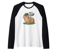 C'est Cap Capybara with Attitude Manche Raglan