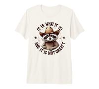 C'est ce Que C'est et ce n'est Pas Great Raccoon Lovers Vintage T-Shirt Haut de Gamme