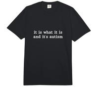 C'est ce Que C'est et C'est l'Autisme autiste Comfort Colors Adult Heavyweight T-Shirt