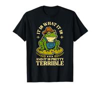C'est ce Que C'est et C'est Un Crapaud Grenouille Hillbilly plutôt Terrible T-Shirt