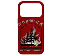 C'est ce Que C'est et C'est Un feu de forêt de Grenouille Terrible Coque pour iPhone 17 Pro