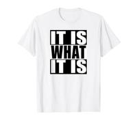 C'est CE Que C'est T-Shirt Graphique avec Valeur, Homme, Blanc, XL