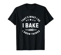 C'est ce Que Je Fais et Que Je Sais Faire de la pâtisserie T-Shirt Graphique avec Valeur