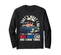 C'est ce Que Je Fais, Je conduis Une Voiture Wee Woo Funny Police Manche Longue