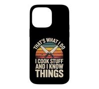 C'est ce Que Je Fais, Je Cuisine et Je Sais des Choses, Chef Coque pour iPhone 14 Pro Max